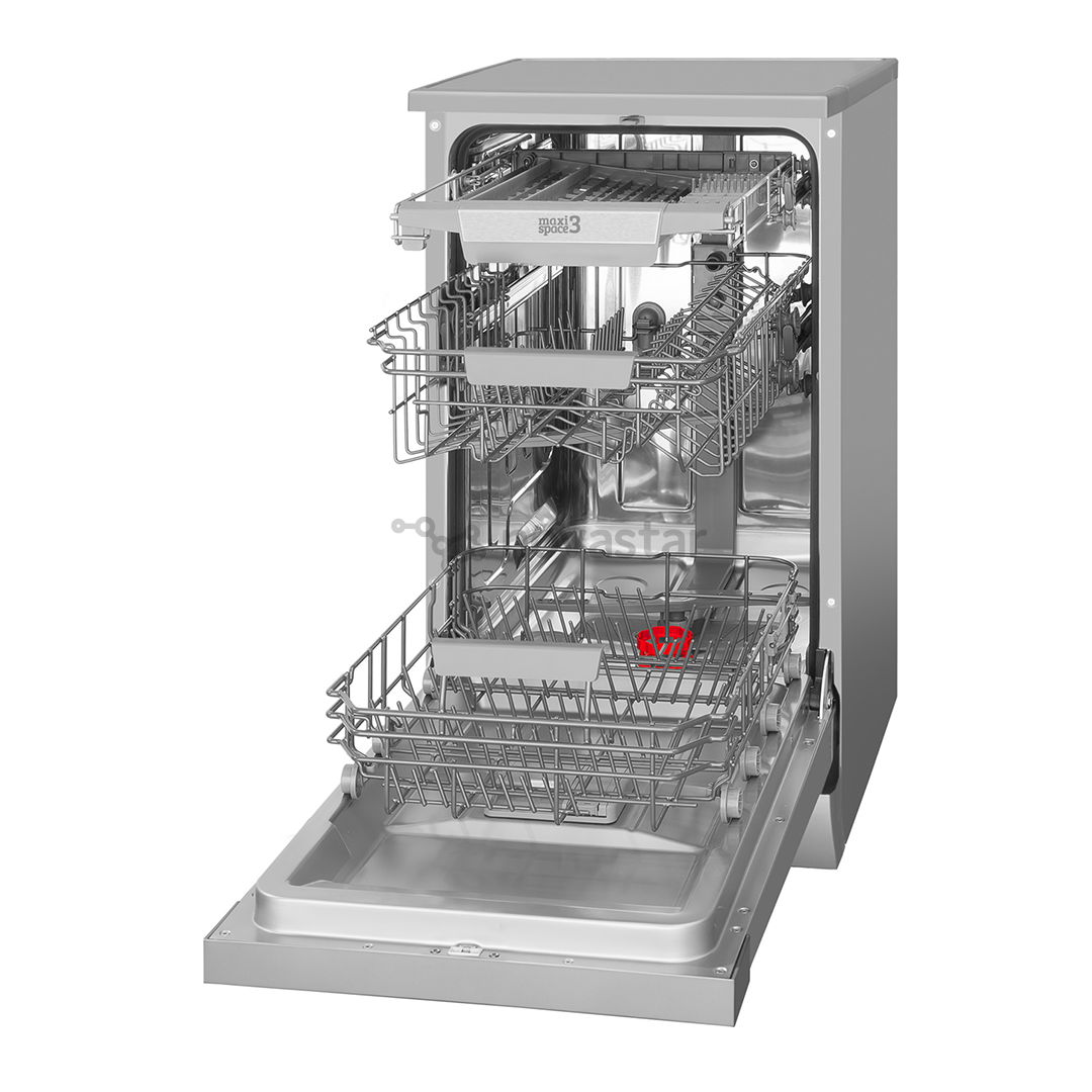 Hansa, 10 komplektų talpa, plotis 44,8 cm, nerūdijančio plieno - Indaplovė