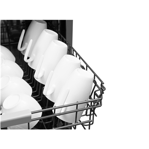 Hansa, 10 komplektų talpa, plotis 44,8 cm, nerūdijančio plieno - Indaplovė