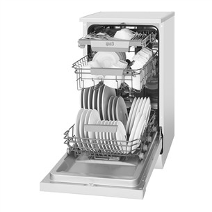 Hansa, 10 komplektų talpa, plotis 44,8 cm, balta - Indaplovė