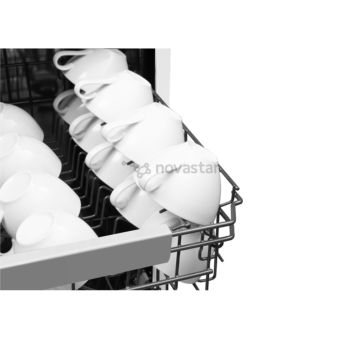 Hansa, 10 komplektų talpa, plotis 44,8 cm, balta - Indaplovė