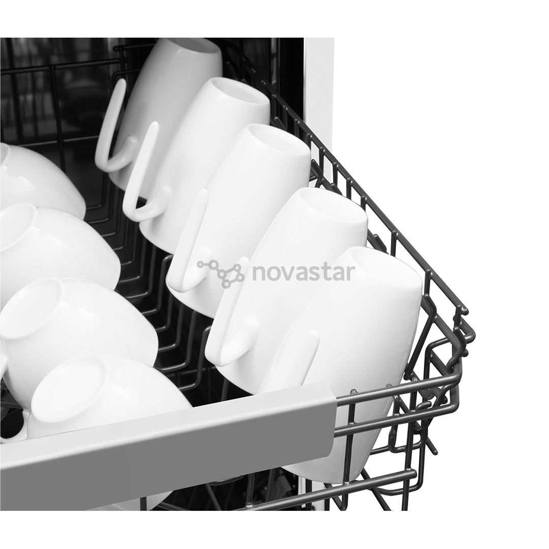 Hansa, 10 komplektų talpa, plotis 44,8 cm, balta - Indaplovė