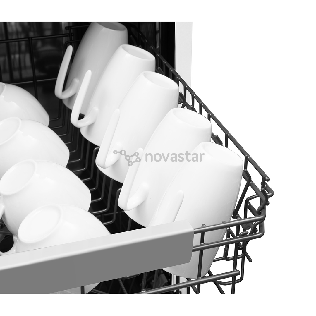 Hansa, 10 komplektų talpa, plotis 44,8 cm, balta - Indaplovė