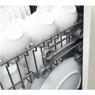 Hansa, 10 komplektų talpa, plotis 44,8 cm, balta - Indaplovė