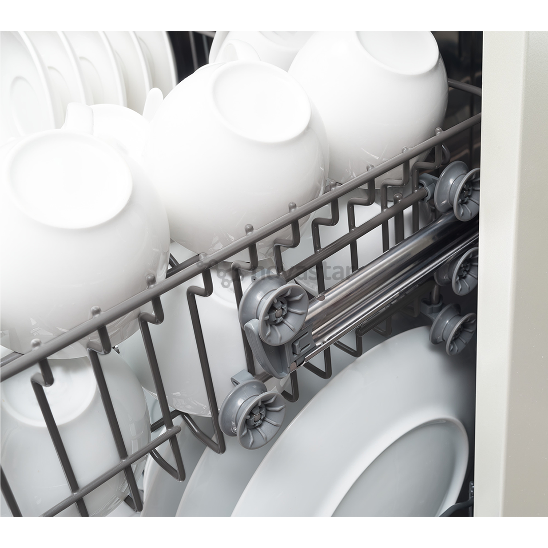 Hansa, 10 komplektų talpa, plotis 44,8 cm, balta - Indaplovė