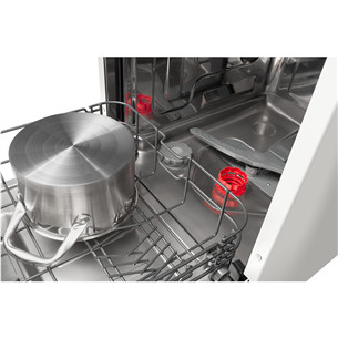 Hansa, 10 komplektų talpa, plotis 44,8 cm, balta - Indaplovė