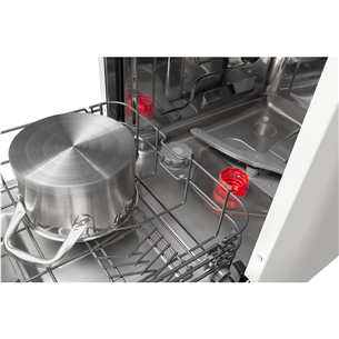 Hansa, 10 komplektų talpa, plotis 44,8 cm, balta - Indaplovė