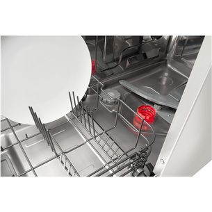 Hansa, 10 komplektų talpa, plotis 44,8 cm, balta - Indaplovė