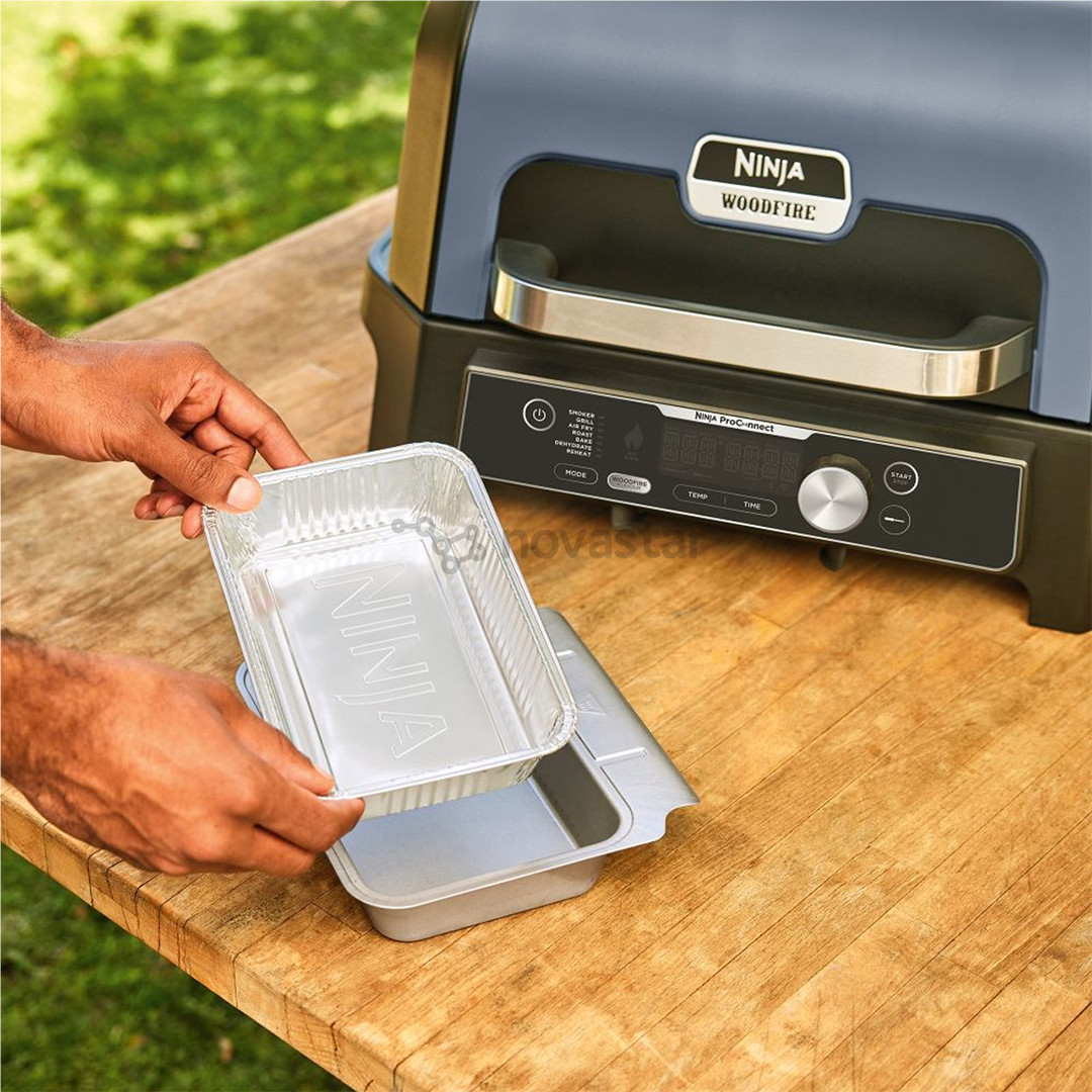 Ninja Woodfire XL, 10 vnt. - Dideli riebalų surinkimo įdėklai