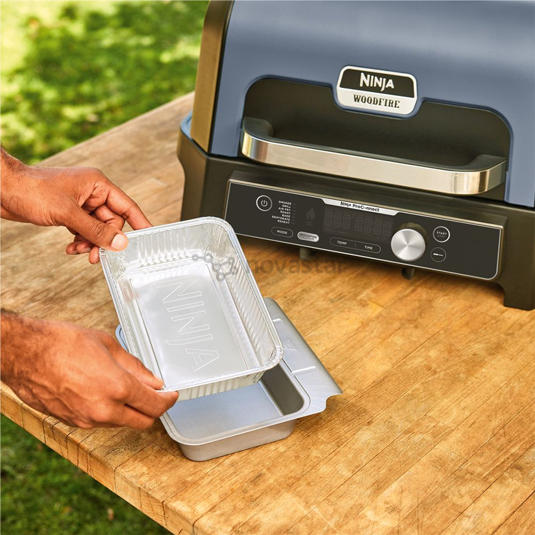 Ninja Woodfire XL, 10 vnt. - Dideli riebalų surinkimo įdėklai