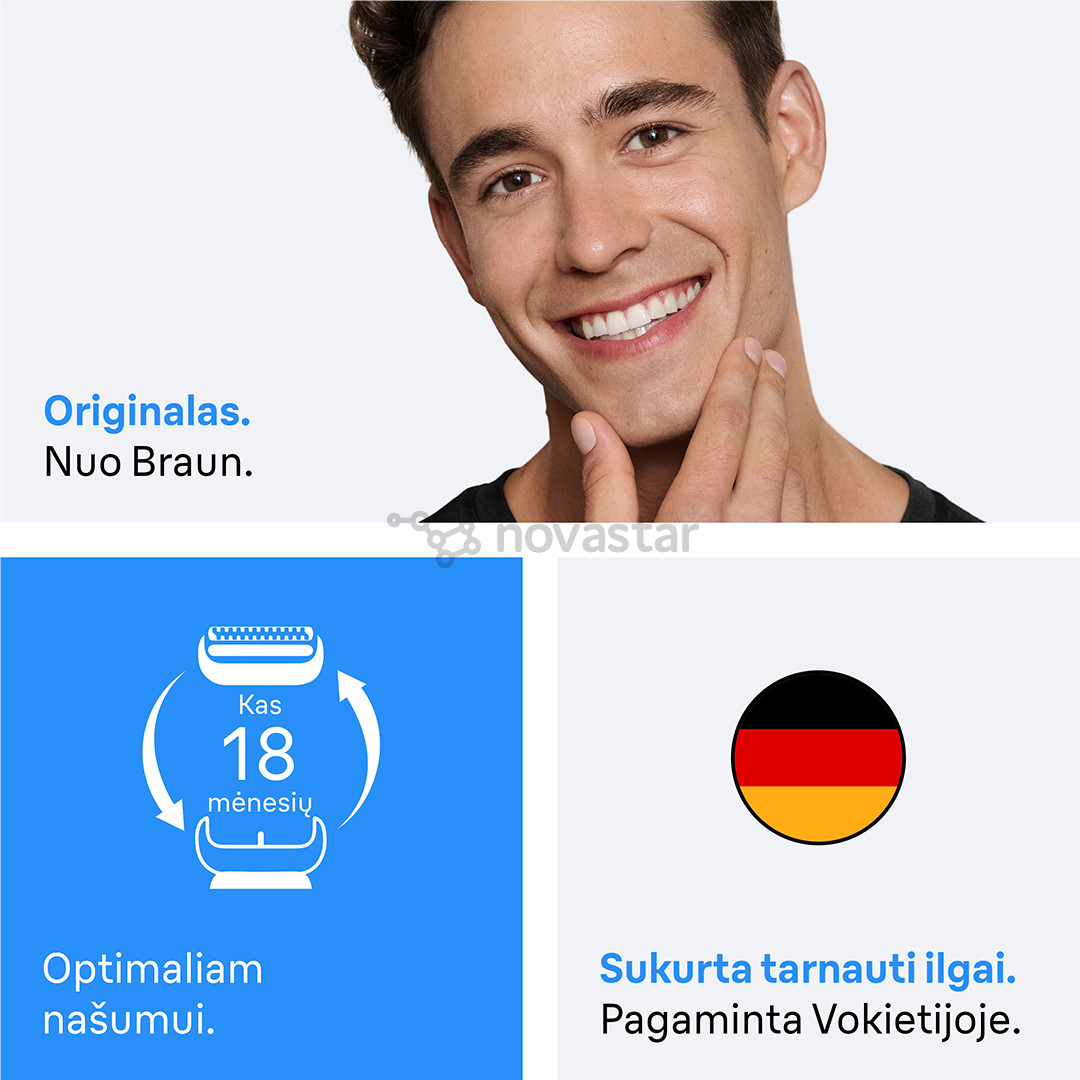 Braun, Series 3 - Atsarginė skutimo galvutė