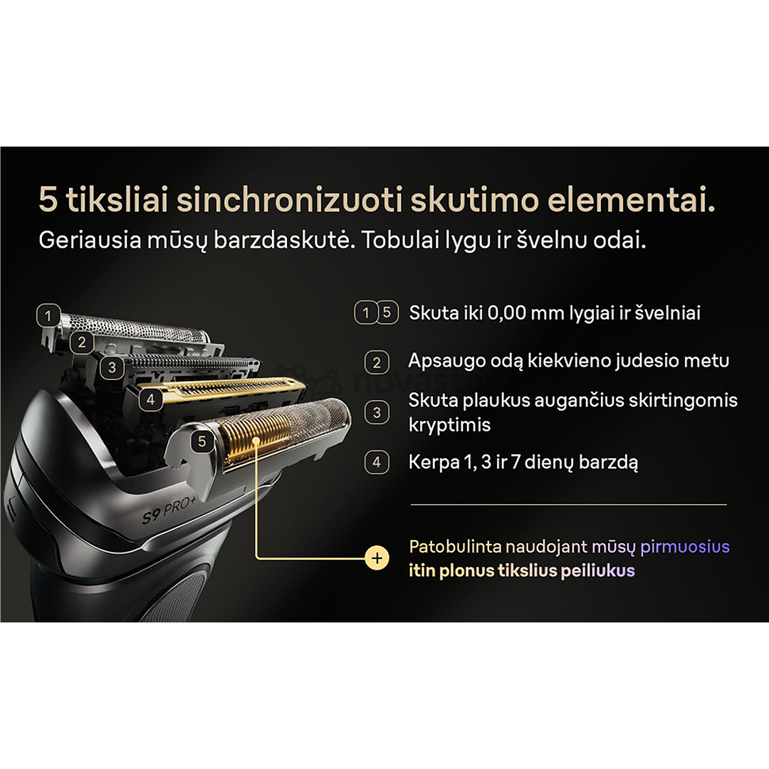 Braun, Series 9 - Atsarginė skutimo galvutė