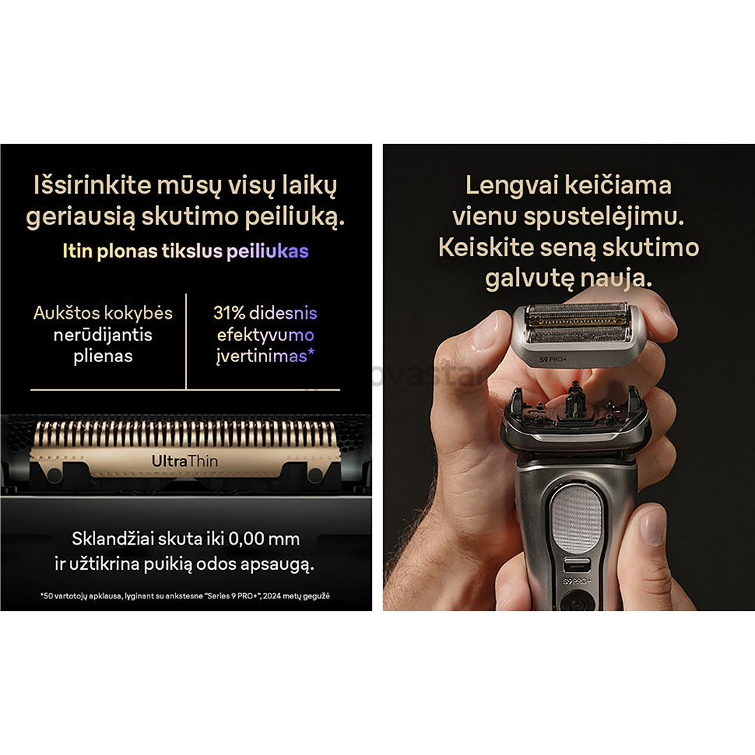 Braun, Series 9 - Atsarginė skutimo galvutė