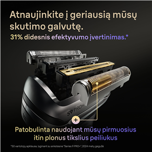 Braun, Series 9 - Atsarginė skutimo galvutė