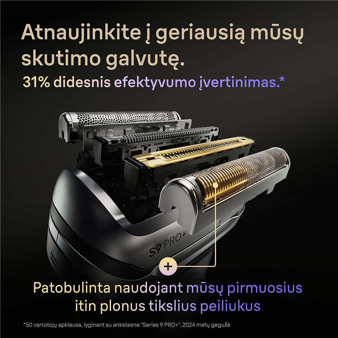 Braun, Series 9 - Atsarginė skutimo galvutė