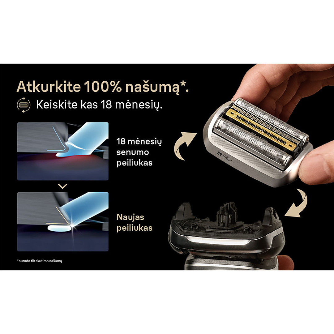 Braun, Series 9 - Atsarginė skutimo galvutė