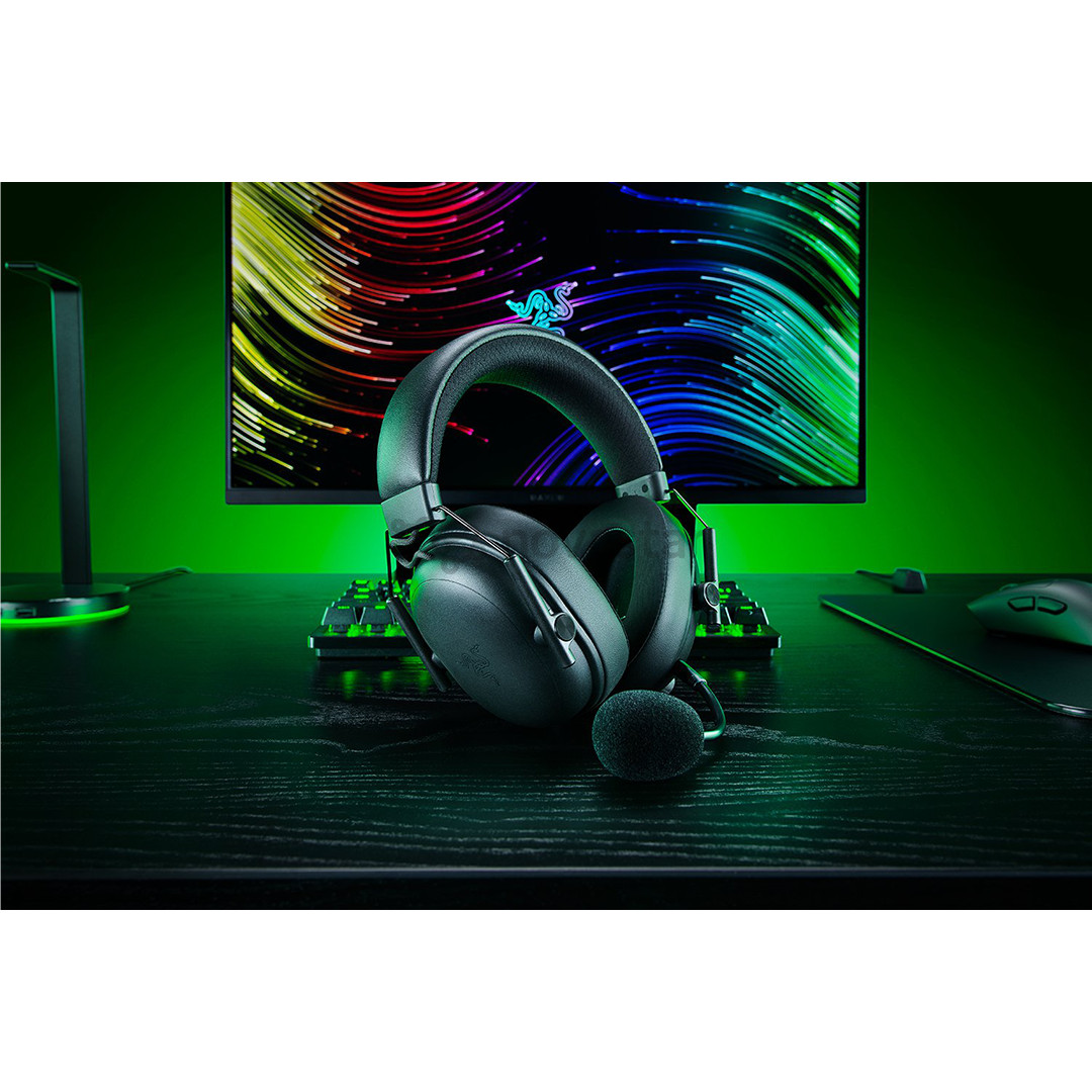 Razer Blackshark V3, juodos - Belaidės ausinės