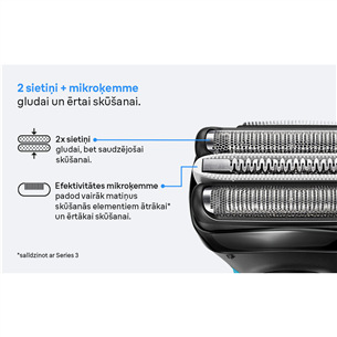 Braun, Series 3 - Atsarginė skutimo galvutė