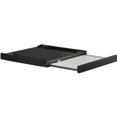 Asko, black - Stacking kit with pull-out shelf