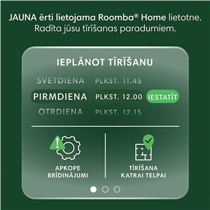 iRobot Roomba® Plus 405 Combo, Wet & Dry, baltas - Dulkių siurblys robotas