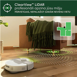 iRobot Roomba® Plus 505 Combo, Wet & Dry, baltas - Dulkių siurblys robotas