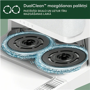 iRobot Roomba® Plus 505 Combo, Wet & Dry, baltas - Dulkių siurblys robotas