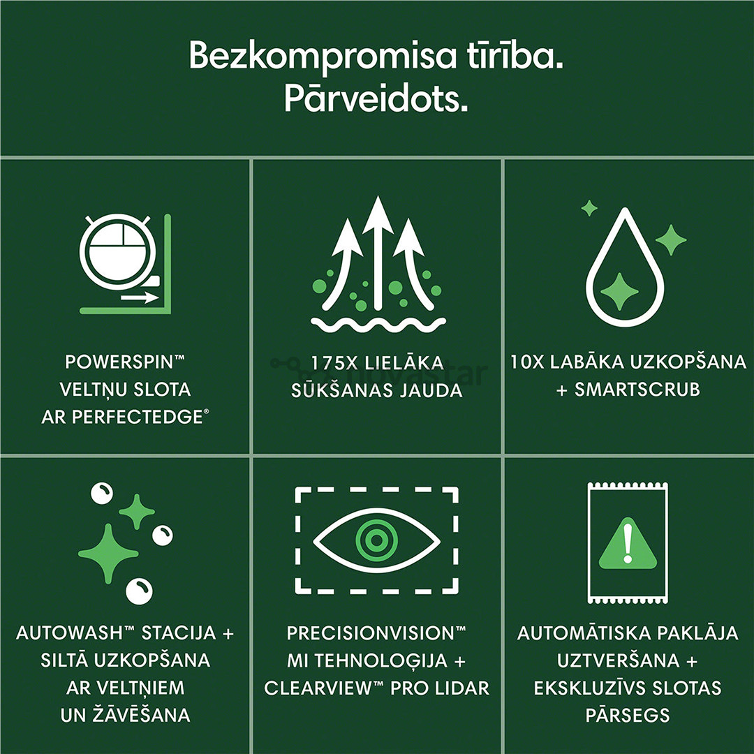 iRobot Roomba® Max 705 Combo, Wet & Dry, baltas - Dulkių siurblys robotas