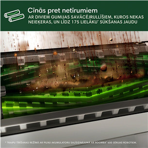 iRobot Roomba® Max 705 Combo, Wet & Dry, baltas - Dulkių siurblys robotas