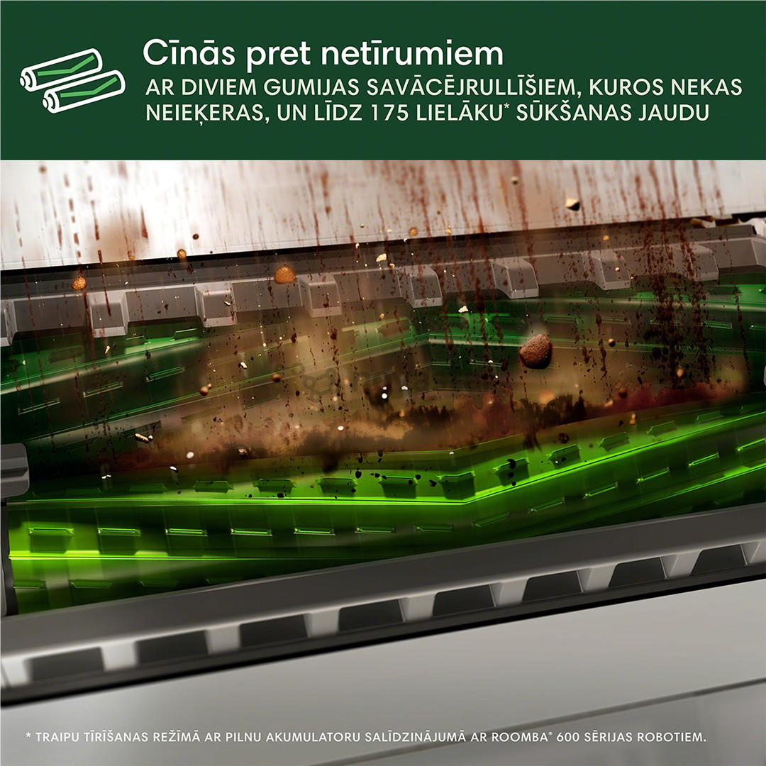 iRobot Roomba® Max 705 Combo, Wet & Dry, baltas - Dulkių siurblys robotas