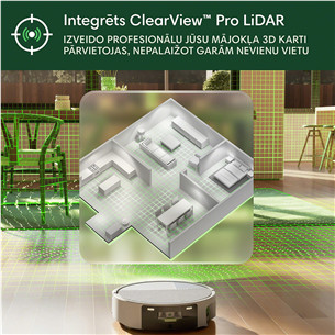 iRobot Roomba® Max 705 Combo, Wet & Dry, baltas - Dulkių siurblys robotas