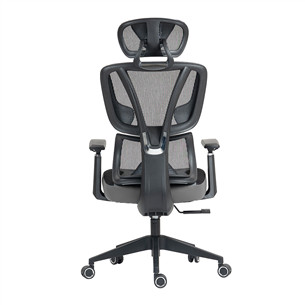 L33T FuzionX, PU, Fabric, grey - Office Seat