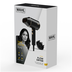 Wahl Ionic Flow, 2100 Вт, черный - Фен