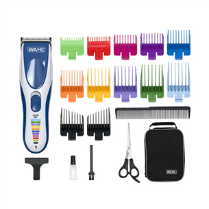 Wahl Color Pro Cordless, white/blue - Hair clipper 09649-016