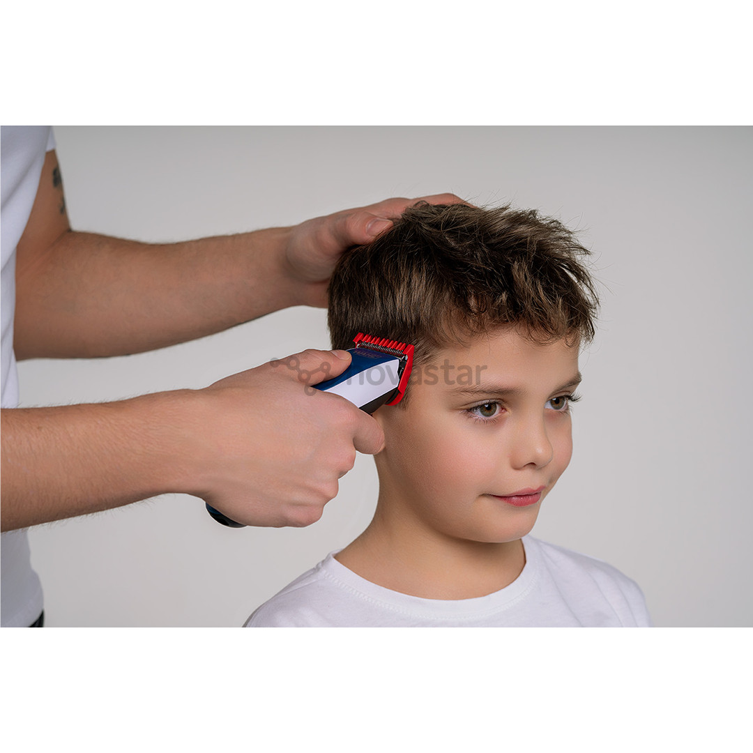 Wahl Color Pro Cordless, balta/mėlyna - Plaukų kirpimo mašinėlė