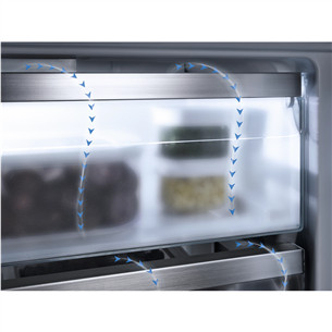 Miele NoFrost, 244 L, height 177 cm - Built-in Refrigerator