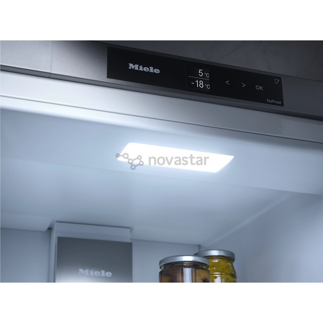 Miele NoFrost, 244 L, height 177 cm - Built-in Refrigerator