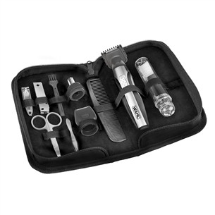 Wahl Travel Kit Delux, juodas/pilkas - Kūno priežiūros rinkinys