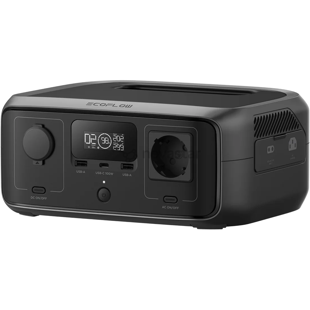 EcoFlow RIVER 3 UPS, 245 Втч, черный - Аккумуляторная станция