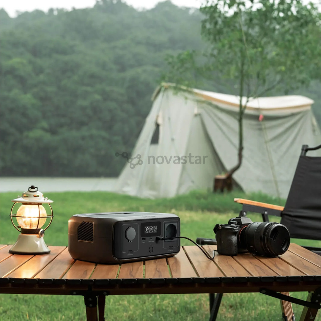 EcoFlow RIVER 3 UPS, 245Wh, juodas - Maitinimo šaltinis