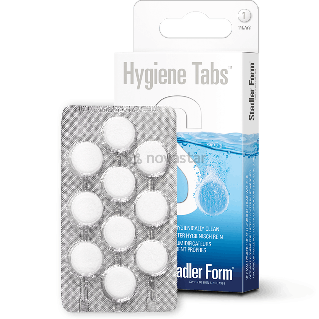 Stadler Form Hygiene Tabs, 10 vnt. - Tabletės oro drėkintuvams ir oro valytuvams