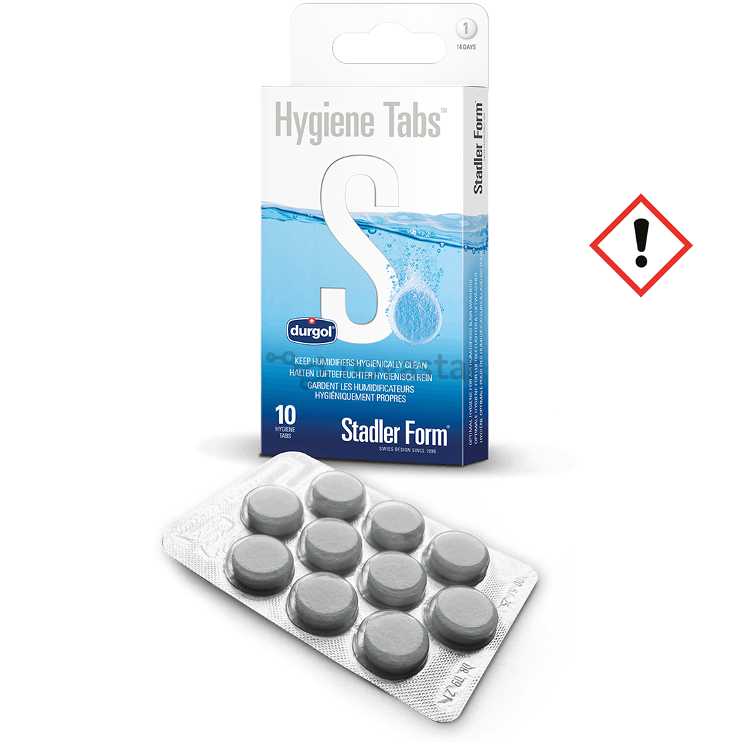 Stadler Form Hygiene Tabs, 10 vnt. - Tabletės oro drėkintuvams ir oro valytuvams