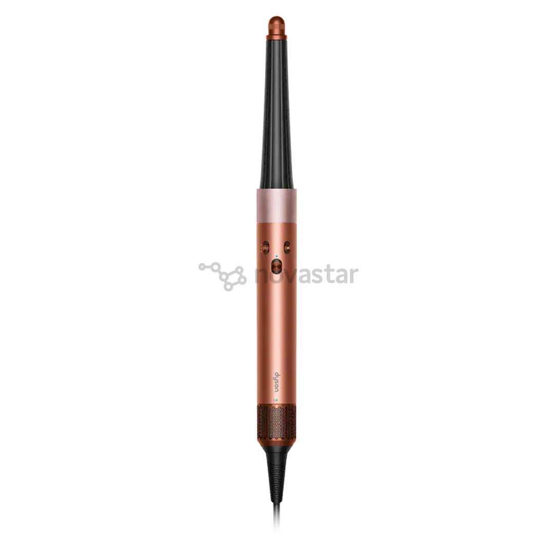 Dyson Airwrap i.d.™, Bluetooth®, 1300 W, Straight+Wavy, Amber silk, vario spalvos/rožinis - Plaukų formavimo šukos