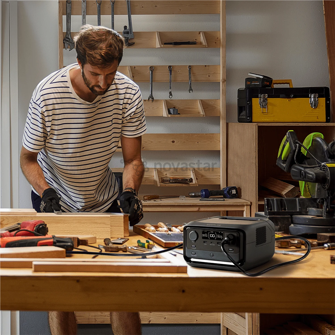 EcoFlow RIVER 3 plus, 286 Втч, черный - Аккумуляторная станция