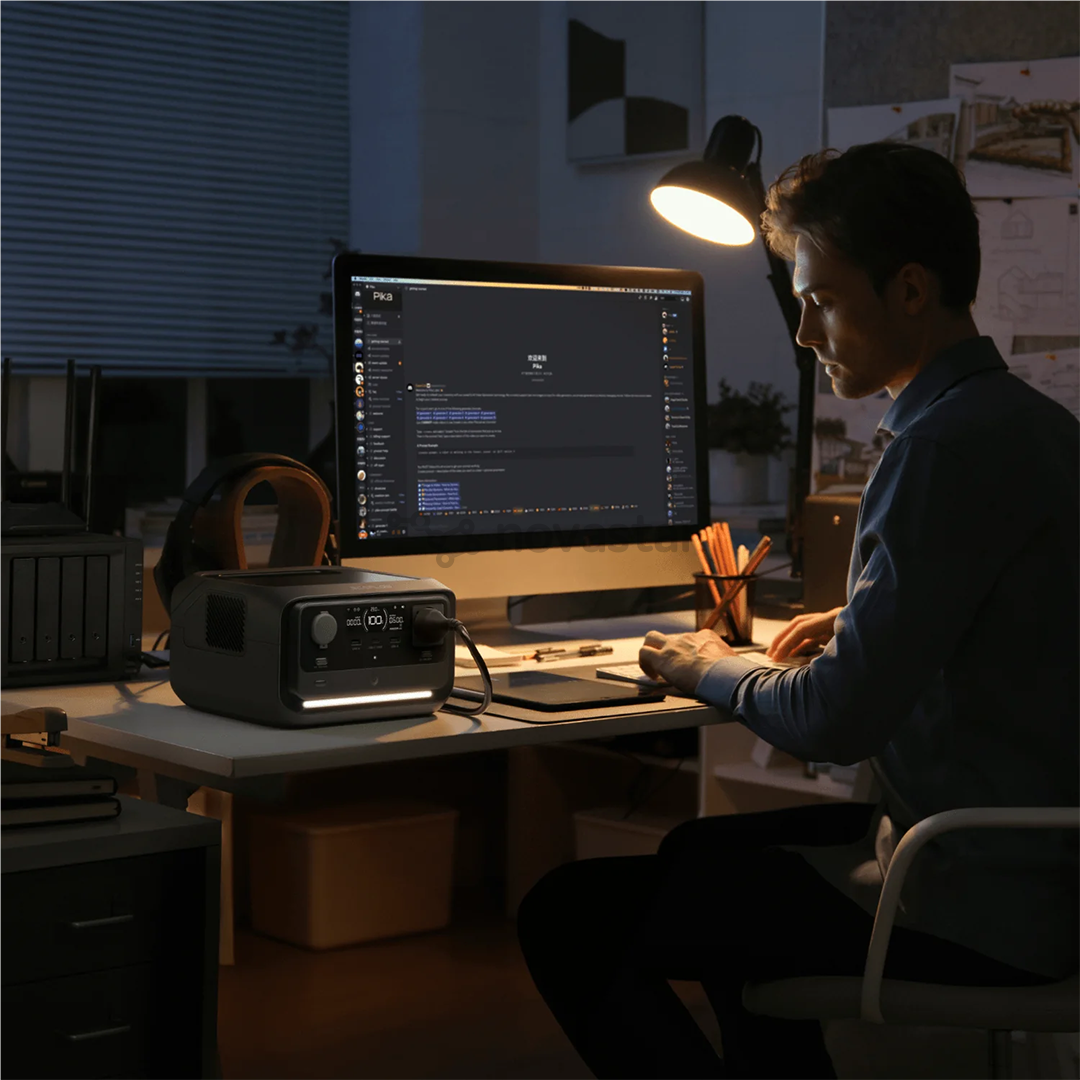 EcoFlow RIVER 3 plus, 286 Втч, черный - Аккумуляторная станция