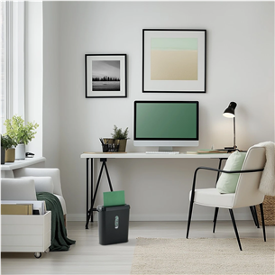 Hama Classic S61, 8 l, juodas - Dokumentų naikiklis