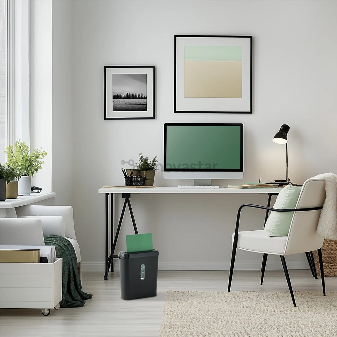 Hama Classic S61, 8 l, juodas - Dokumentų naikiklis