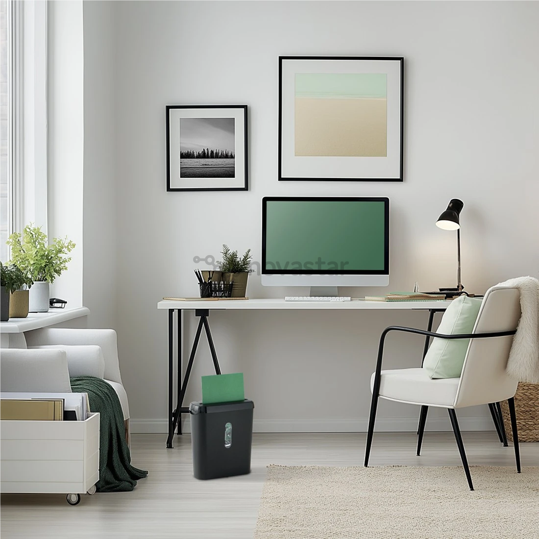 Hama Classic S61, 8 l, juodas - Dokumentų naikiklis