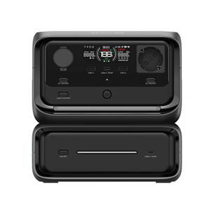 EcoFlow River 3 Max, 572 Втч, черный/серый - Аккумуляторная станция