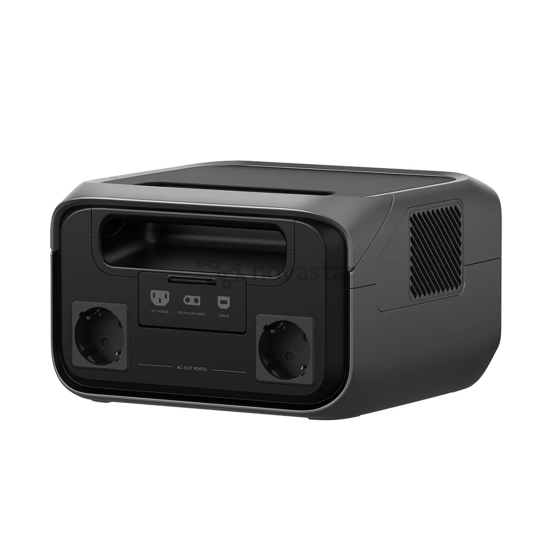 Ecoflow River 3 Max Plus, 858 Wh, juodas/pilkas - Maitinimo šaltinis