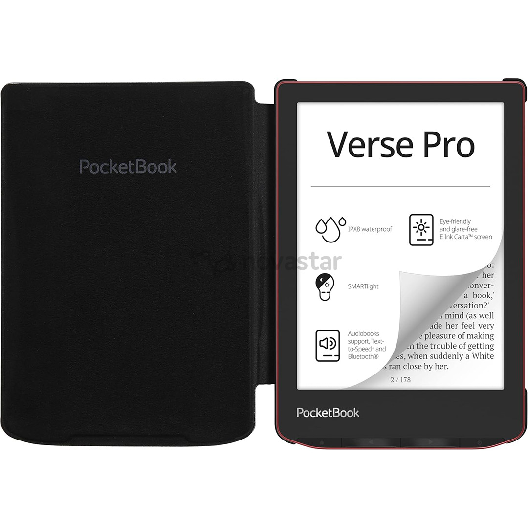 PocketBook Cover Shell, Verse / Verse Pro, черный - Чехол для электронной книги