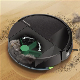 iRobot Roomba 205 DustCompactor Combo, wet & dry, juodas - Dulkių siurblys robotas